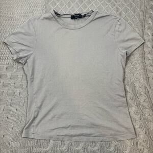 Theory Gray Women's T-Shirt ~ Medium